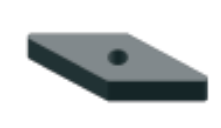 Płytka tokarska ceramiczna VNGA160408-T2H VA250 VANDURIT